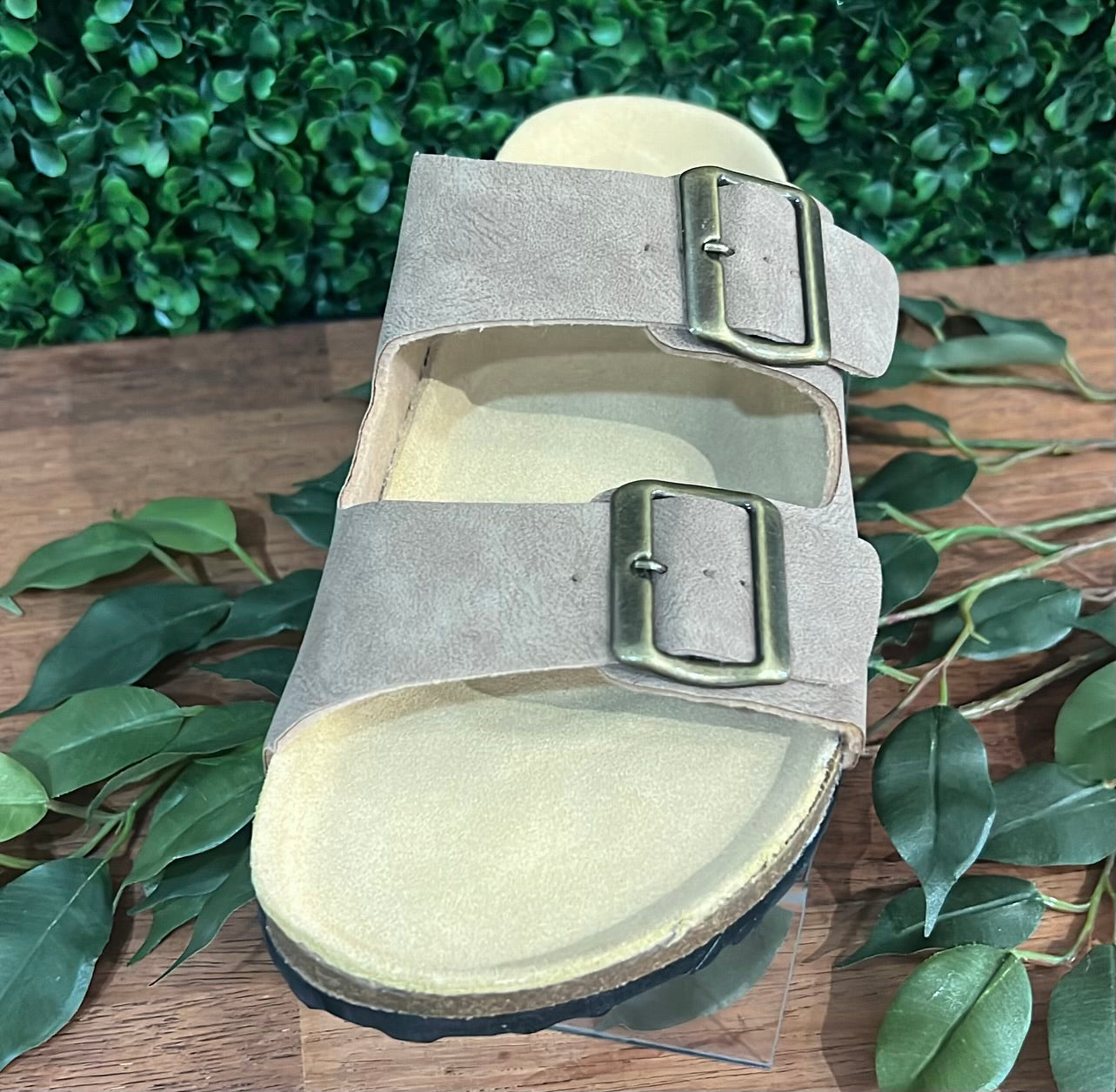 Human Madrid Mens Slides - Taupe