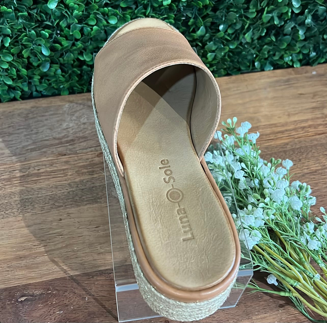 Luna Sole Fortune Sandals - Tan