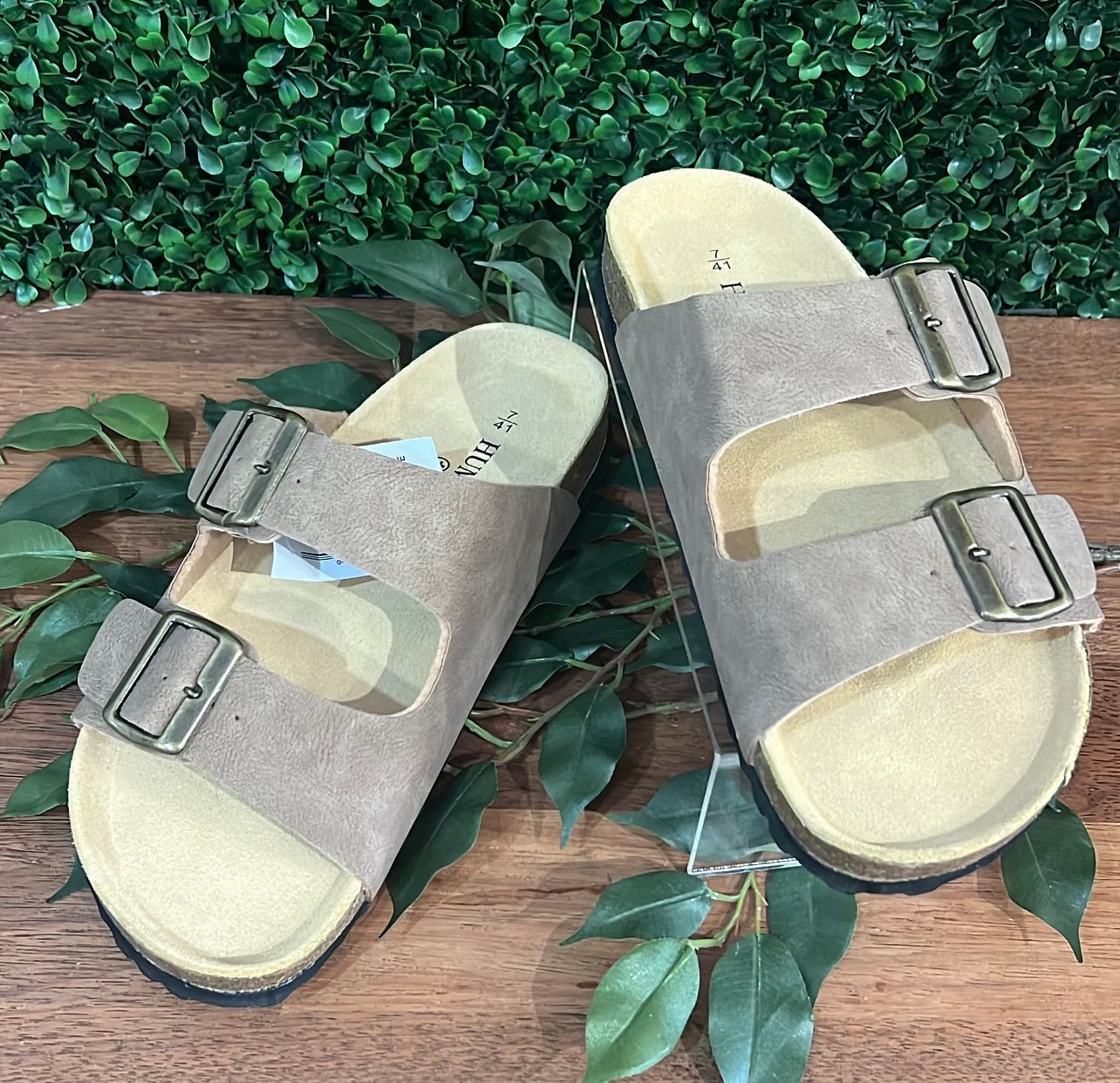 Human Madrid Mens Slides - Taupe