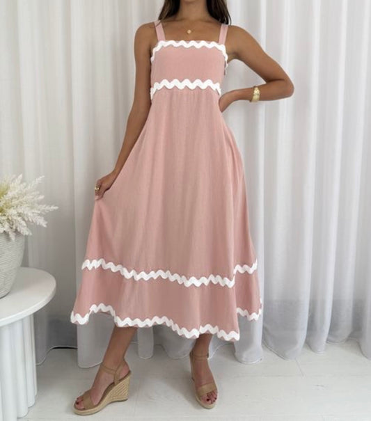 Annabelle Maxi Dress - Pink